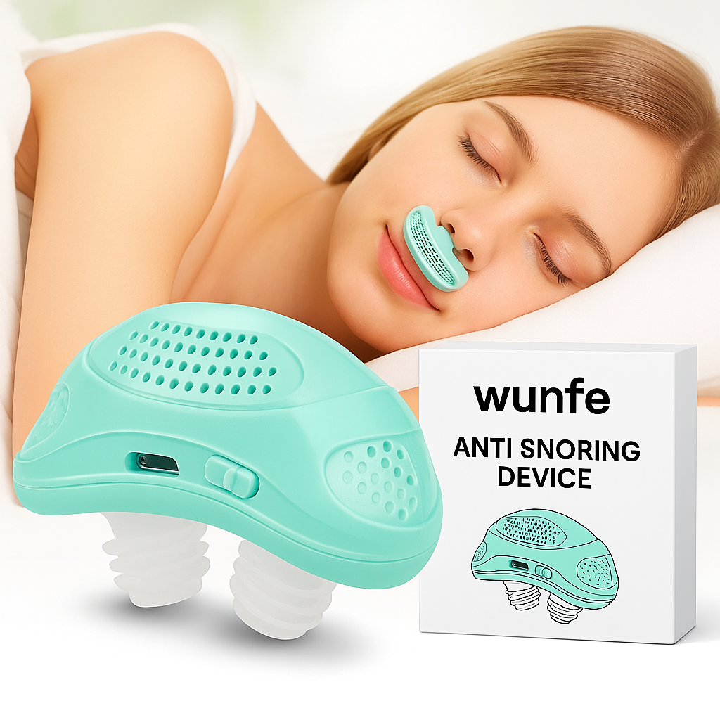 Micro Appareil CPAP pour Apnée du Sommeil – Anti-Ronflement &amp; Voyage – Alternative au CPAP
